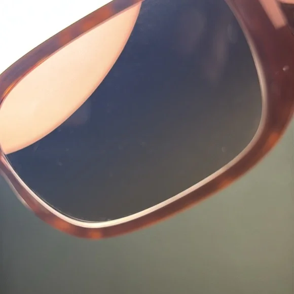COACH TORTOISE MADELINE HANG TAG SUNGLASSES WITH HARDSHELL CASE display picture 2